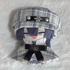 ぬい服 ツイード ブルー