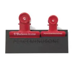 PEACEMINUSONE VERDY クリップ 2個セット レッド - メルカリ