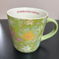 STARBUCKS 花柄 マグカップ