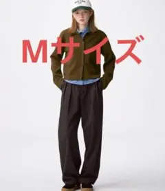 GU チノバレルレッグタックパンツ Mサイズ