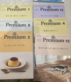 &Premium 雑誌 6冊セット