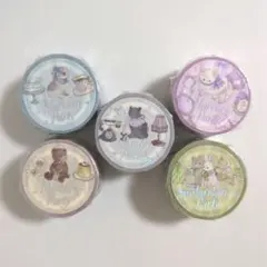 マスキングテープ　箔押し 「メルヘンパーティ」　ビージーエムのサムネイル