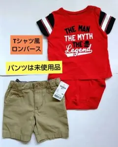 OshKosh B'gosh Tシャツ風 ロンパースとパンツセット 6Mのサムネイル