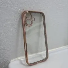 iPhone16用クリアケース 二重レンズ対応