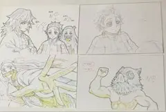 鬼滅の刃 竈門炭治郎 ufotable 展示原画ポストカード - メルカリ