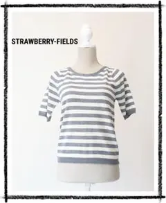 STRAWBERRY-FIELDS ボーダーニット