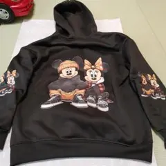 ミッキー ミニー フード付きパーカー　Mサイズ