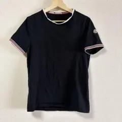 i*n様 モンクレール　首刺繍　Tシャツ　ネイビー　XS　国内正規品　3S672 N*N様 モンクレール 首刺繍 Tシャツ ネイビー XS 国内正規品 3S672
