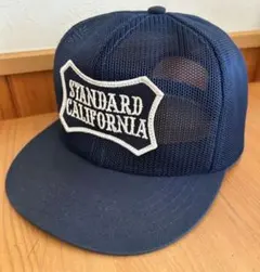 STANDARD CALIFORNIA メッシュキャップ ネイビー