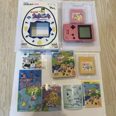 ゲームボーイポケット たまごっち 限定版 ピンク 説明書 箱 シールまとめセット