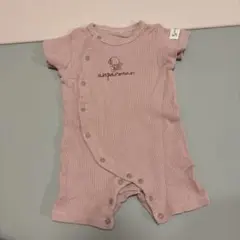 アンパンマン ワッフル ロンパース ピンクのサムネイル