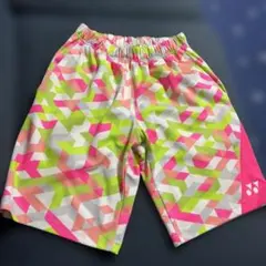 YONEX バドミントン ハーフパンツ 幾何学模様 - メルカリ