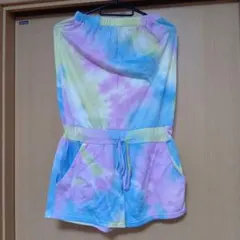 ベイビーシュープ baby shoop オールインワン ベア タイダイ柄 ギャルのサムネイル