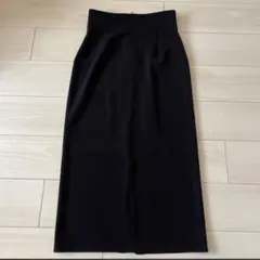 美品 Noble ノーブル　 ジャージーライクカラータイトスカート