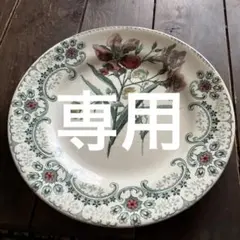 フランスアンティーク ショワジールロワ 切り花 デザート皿 良品 希少