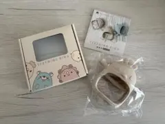 【新品・未使用】かみかみチキン　歯固め　ベビー　シリコン　グレージュ　コッコのサムネイル