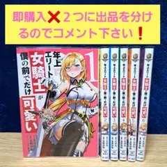 年上エリート女騎士が僕の前でだけ可愛い　1〜４。