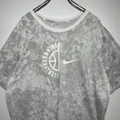 NIKE ナイキ　Tシャツ　サイズXL タイダイ　デカロゴ　バスケ　希少　古着