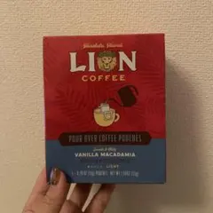 Lion Coffee バニラマカダミア ポアオーバーコーヒー ５杯分のサムネイル
