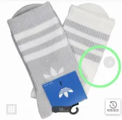 アディダスオリジナルス アディダス adidas シルバーラメ ソックス 靴下
