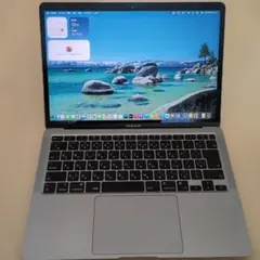 Apple MacBook Air スペースグレーM1　最大容量100%　箱あり