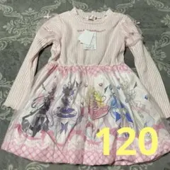 キミとアイドルプリキュア バルーン ワンピース 120cm チュール　ピンク