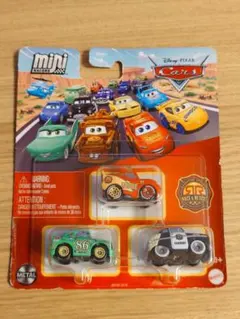 Mattel Disney Pixar Cars ミニレーサーズ 3台セットのサムネイル