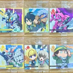 ガンダム シールウエハース3 鉄血のオルフェンズ N R SR 6枚セット