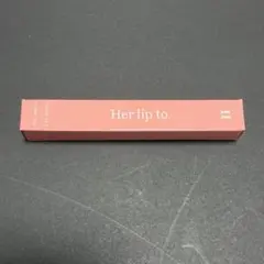 【新品未使用】Herlipto LIP TO LOVE SERUM 03