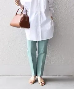 SHIPS パンツ MANTECOストレッチパンツのサムネイル