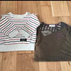 【80㎝】トレーナー　２点セット