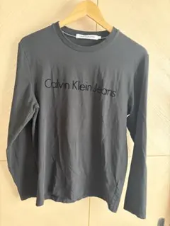 Calvin Klein Jeans ブラック ロングTシャツ S
