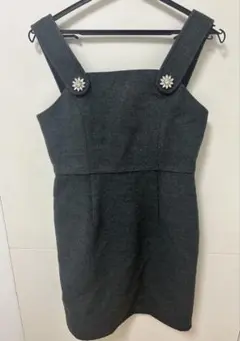 AnMILLE ビジュー付き ワンピース