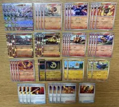 炎タイプ　デッキパーツ　ソウブレイズex 49枚セット