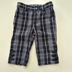 COMME CA ISM チェック柄パンツ 90 卒園式　入学式