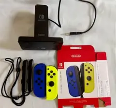 W*s様 Switch ジョイコン ブルー / ネオンイエロー 充電スタンド セ