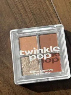 TWINKLE POP グリッターアイパレット #01 コーラルレイヤー