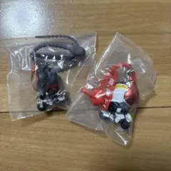 仮面ライダー　カラフルマルチチャーム　カプセルトイ 2種セット