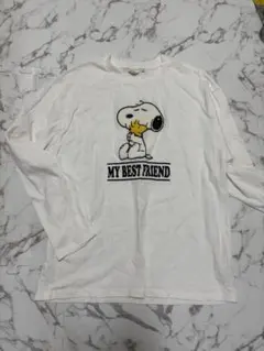 PEANUTS スヌーピー ロングTシャツ M ロンティー　大きめ