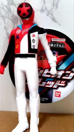 バンダイ 戦隊ヒーローシリーズ チャンピオンレッド ソフビ