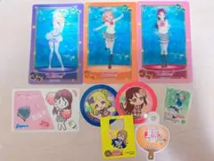 ラブライブサンシャイン 3Dカード ステッカー タグまとめ売り