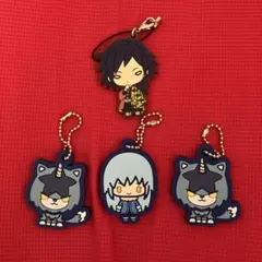 転スラ アクスタ ラバスト ラップ  鬼滅の刃 ラバーキーホルダー富岡義勇