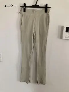 ユニクロ　リブレギンスパンツ　S
