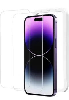 未開封NIMASO ガラスフィルム iPhone 14 Pro 保護フィルム2枚