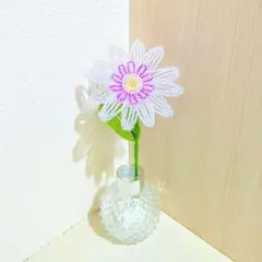 〈ビーズフラワー〉ガーベラ