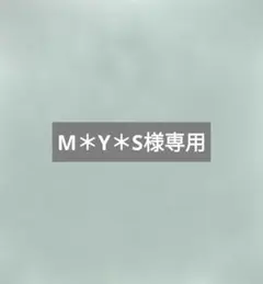 M＊Y＊S様専用