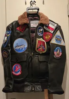 t*i様 TOP GUN MAX CADYs レプリカレザージャケット MAX CADY's /マックスケイディ トップガン G-1 フライトジャケット