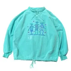 USA製　90s スウェット　グラフィック　古着　メキシカンパーカー　8La