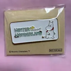 非売品　ムーミンバレーパーク ウィンターワンダーランド ピンバッジ 2024