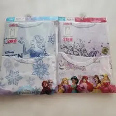 ディズニー　プリンセス タンクトップ 120cm セット　ラプンツェル　アナ